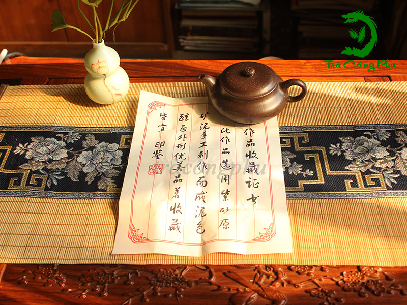 Ấm Tử Sa Hư Biến Hắc Kim Cương - ATS1263